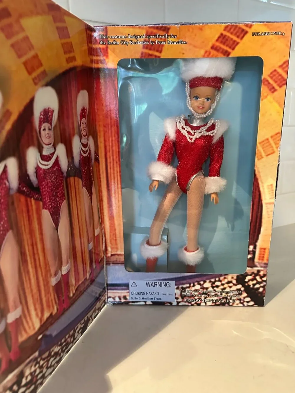 The RADIO CITY ROCKETTES Doll 1999 Special Millennium Edition Peter Meneffee NIB